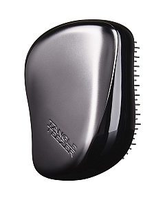 Tangle Teezer Men's Compact Groomer - Расческа для волос, черный/стальной